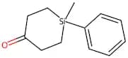 1-Methyl-1-phenylsilinan-4-one