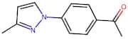1-(4-(3-Methyl-1h-pyrazol-1-yl)phenyl)ethan-1-one