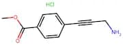 Methyl 4-(3-aminoprop-1-yn-1-yl)benzoate hydrochloride