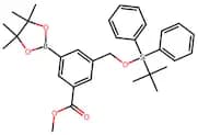 Methyl 3-(((tert-butyldiphenylsilyl)oxy)methyl)-5-(4,4,5,5-tetramethyl-1,3,2-dioxaborolan-2-yl)ben…