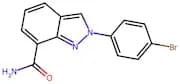 2-(4-Bromophenyl)-2H-indazole-7-carboxamide