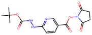2,5-Dioxopyrrolidin-1-yl 6-(2-(tert-butoxycarbonyl)hydrazinyl)nicotinate