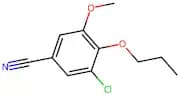 3-Chloro-5-methoxy-4-propoxybenzonitrile