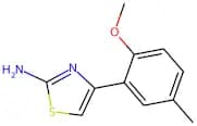 4-(2-methoxy-5-methylphenyl)thiazol-2-amine