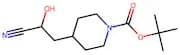 tert-Butyl 4-(2-cyano-2-hydroxyethyl)piperidine-1-carboxylate