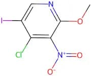 4-Chloro-5-iodo-2-methoxy-3-nitropyridine