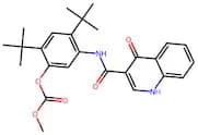 N-[5-(Methoxycarbonyloxy)-2,4-di(tert-butyl)phenyl]-4-oxo-1H-quinoline-3-carboxamide