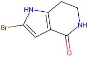 2-Bromo-1,5,6,7-tetrahydro-4H-pyrrolo[3,2-c]pyridin-4-one