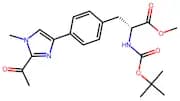(R)-methyl 3-(4-(2-acetyl-1-methyl-1H-imidazol-4-yl)phenyl)-2-((tert-butoxycarbonyl)amino)propanoa…