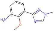 2-Methoxy-3-(1-methyl-1H-1,2,4-triazol-3-yl)aniline