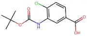 3-((tert-Butoxycarbonyl)amino)-4-chlorobenzoic acid
