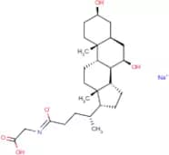 Glycochenodeoxycholic acid sodium salt