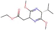 ethyl 2-((5R)-5-isopropyl-3,6-dimethoxy-2,5-dihydropyrazin-2-yl)acetate