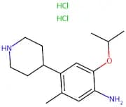 2-Isopropoxy-5-methyl-4-(piperidin-4-yl)aniline dihydrochloride