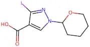 3-Iodo-1-(tetrahydro-pyran-2-yl)-1H-pyrazole-4-carboxylic acid