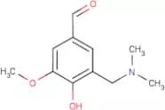 3-[(Dimethylamino)methyl]-4-hydroxy-5-methoxybenzaldehyde