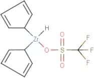 Bis(cyclopentadienyl)zirconium(IV) hydride trifluoromethanesulphonate