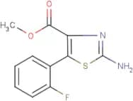 Methyl 2-amino-5-(2-fluorophenyl)-1,3-thiazole-4-carboxylate