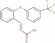 3-{2-[3-(Trifluoromethyl)phenoxy]phenyl}acrylic acid