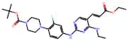 (E)-tert-butyl 4-(4-((5-(3-ethoxy-3-oxoprop-1-en-1-yl)-4-(ethylamino)pyrimidin-2-yl)amino)-2-fluor…