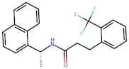 (R)-N-(1-(naphthalen-1-yl)ethyl)-3-(2-(trifluoromethyl)phenyl)propanamide