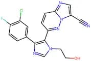 6-(4-(3-Chloro-4-Fluorophenyl)-1-(2-Hydroxyethyl)-1H-Imidazol-5-Yl)Imidazo[1,2-B]Pyridazine-3-Carb…