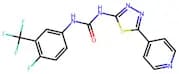 1-(4-Fluoro-3-(Trifluoromethyl)Phenyl)-3-(5-(Pyridin-4-Yl)-1,3,4-Thiadiazol-2-Yl)Urea