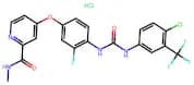 4-(4-(3-(4-Chloro-3-(Trifluoromethyl)Phenyl)Ureido)-3-Fluorophenoxy)-N-Methylpicolinamide Hydrochl…