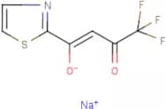Sodium 1-(1,3-thiazol-2-yl)-4,4,4-trifluorobutane-1,3-dionate