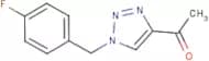 1-{1-[(4-Fluorophenyl)methyl]-1H-1,2,3-triazol-4-yl}ethan-1-one