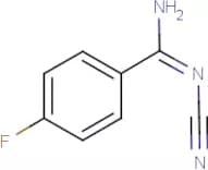 (E)-N'-Cyano-4-fluorobenzene-1-carboximidamide
