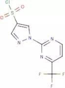 1-[4-(Trifluoromethyl)pyrimidin-2-yl]-1H-pyrazole-4-sulphonyl chloride