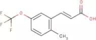 2-Methyl-5-(trifluoromethoxy)cinnamic acid
