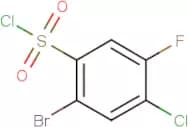 2-Bromo-4-chloro-5-fluorobenzenesulfonyl chloride