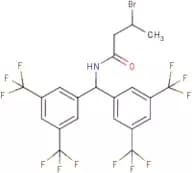 N1-di[3,5-di(trifluoromethyl)phenyl]methyl-3-bromobutanamide