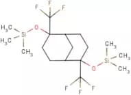 ({2,6-di(trifluoromethyl)-6-[(1,1,1-trimethylsilyl)oxy]bicyclo[3.3.1]non-2-yl}oxy)(trimethyl)silane
