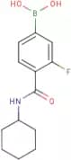 4-(Cyclohexylcarbamoyl)-3-fluorobenzeneboronic acid