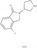 (R)-4-Fluoro-2-(pyrrolidin-3-yl)isoindolin-1-one hydrochloride