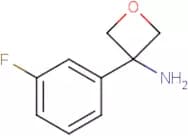 3-(3-Fluorophenyl)oxetan-3-amine
