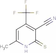 6-Methyl-2-thioxo-4-(trifluoromethyl)-1,2-dihydropyridine-3-carbonitrile