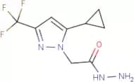 2-[5-Cyclopropyl-3-(trifluoromethyl)-1H-pyrazol-1-yl]acetohydrazide