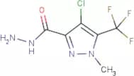 4-Chloro-1-methyl-5-(trifluoromethyl)-1H-pyrazole-3-carbohydrazide