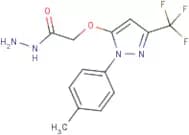 2-{[1-(4-Methylphenyl)-3-(trifluoromethyl)-1H-pyrazol-5-yl]oxy}acetohydrazide