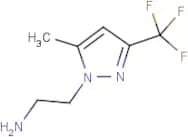 2-[5-Methyl-3-(trifluoromethyl)-1H-pyrazol-1-yl]ethanamine