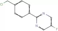 2-[4-(Chloromethyl)phenyl]-5-fluoropyrimidine