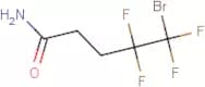 5-Bromo-4,4,5,5-tetrafluoropentanamide