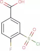 3-(Chlorosulphonyl)-4-fluorobenzoic acid