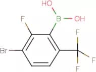 3-Bromo-2-fluoro-6-(trifluoromethyl)benzeneboronic acid