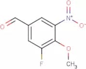 3-Fluoro-4-methoxy-5-nitrobenzaldehyde