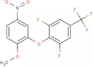 2,6-Difluoro-4-(trifluoromethyl)phenyl 2-methoxy-5-nitrophenyl ether